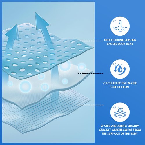CSITE 4 Pack (47"x12") Cooling Towels for Neck and Face, Soft Breathable Ice Towel for Hot Weather, Yoga, Sport, Gym, Workout, Running, Fitness, Camping