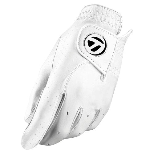 TaylorMade Tour Preferred TP Men's Golf Glove with Ball Marker - AAA Cabretta Leather/w Magnetic Ball Marker (Large - Worn on LH)