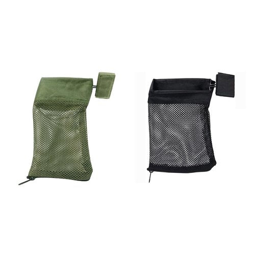 Fuhiueos Brass Shell Catcher Cartridge Collector Mesh Padded Mesh Brass Casing Catcher with Zippered Bottom