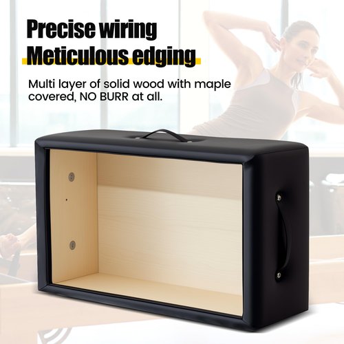 Premium Ultra-Fiber Leather Pilates Box – Durable, Breathable & Universal Fit for All Core Beds