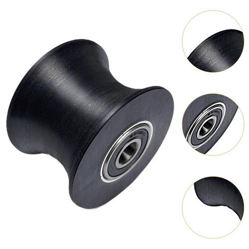 Aymzbd Elliptical Roller Wheel Equipment Accessories 7cmx5cm Repairing Tool Cable Machine Attachment Replacement for Women Adults