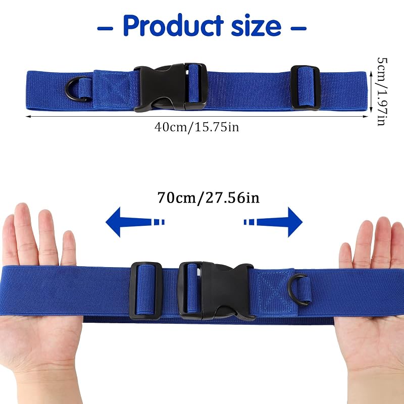 4 Pack Beach Towel Bands with Adjustable Buckles – 2×15.7 in Clips for Cruise Chairs