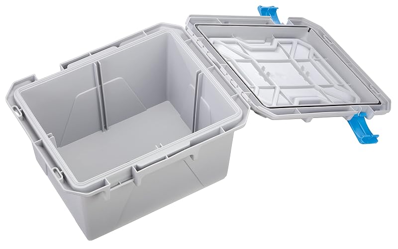 HD Marine Box Gray Blue ABS Latches