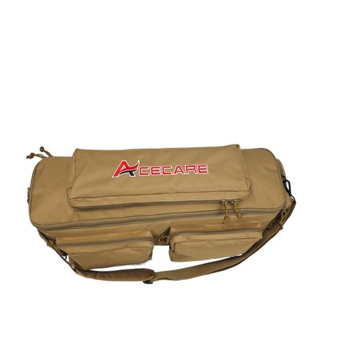 Acecare PCP Air Tank Carry Bag with Pouches Large Size Zipper Backpack for 6.8L/9L/12L Paintball Tank