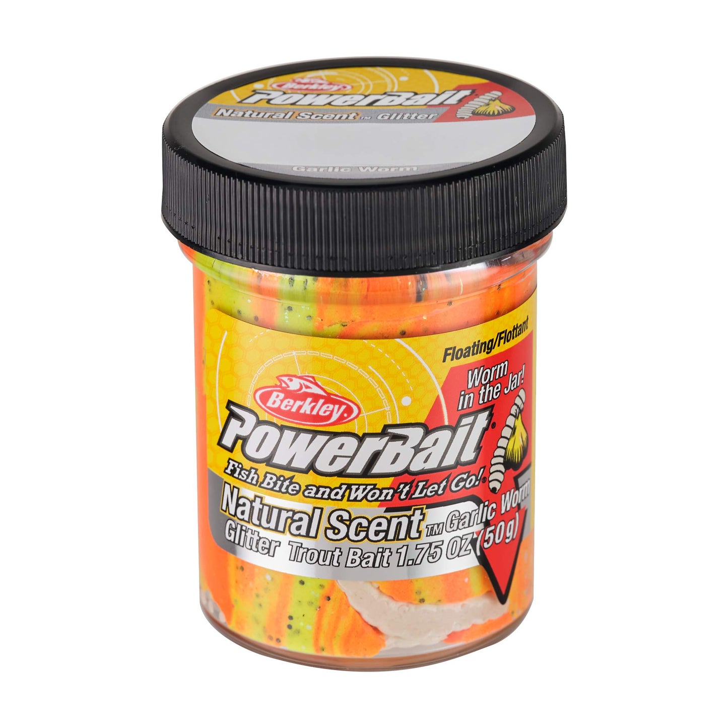 Berkley PowerBait Trout Dough Bait, Tequila Fire, 1.75oz