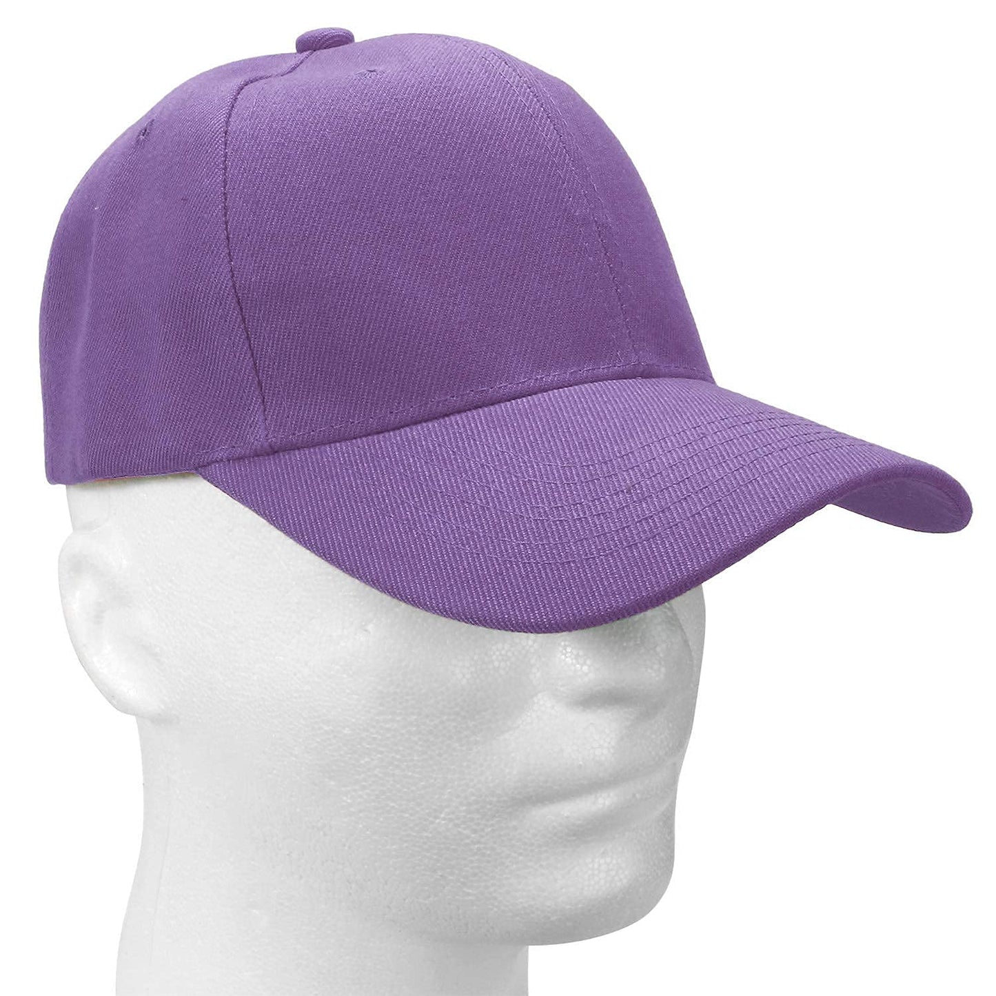 Falari Baseball Cap Adjustable Size for Running Workouts and Outdoor Activities All Seasons (1pc Lavender)
