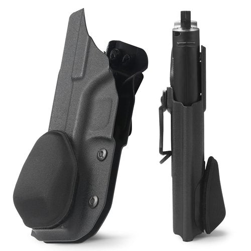 AurMirai Holster Wedge for IWB Carry | Ergonomic 0.8" Foam Pad for Kydex & IWB Holsters | Sweatproof Concealed Carry Kit with Secure Fit (Black)