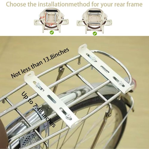 LHAUTE Rear Kid's Bike Seat,Rear Mounted Child Bike Seat Wraparound Attachment for Adult Bike with Armrest Harness and Pedals,Toddler Bike Seat for Child Ages 6 Months to 6 Years(Up to 110lb)