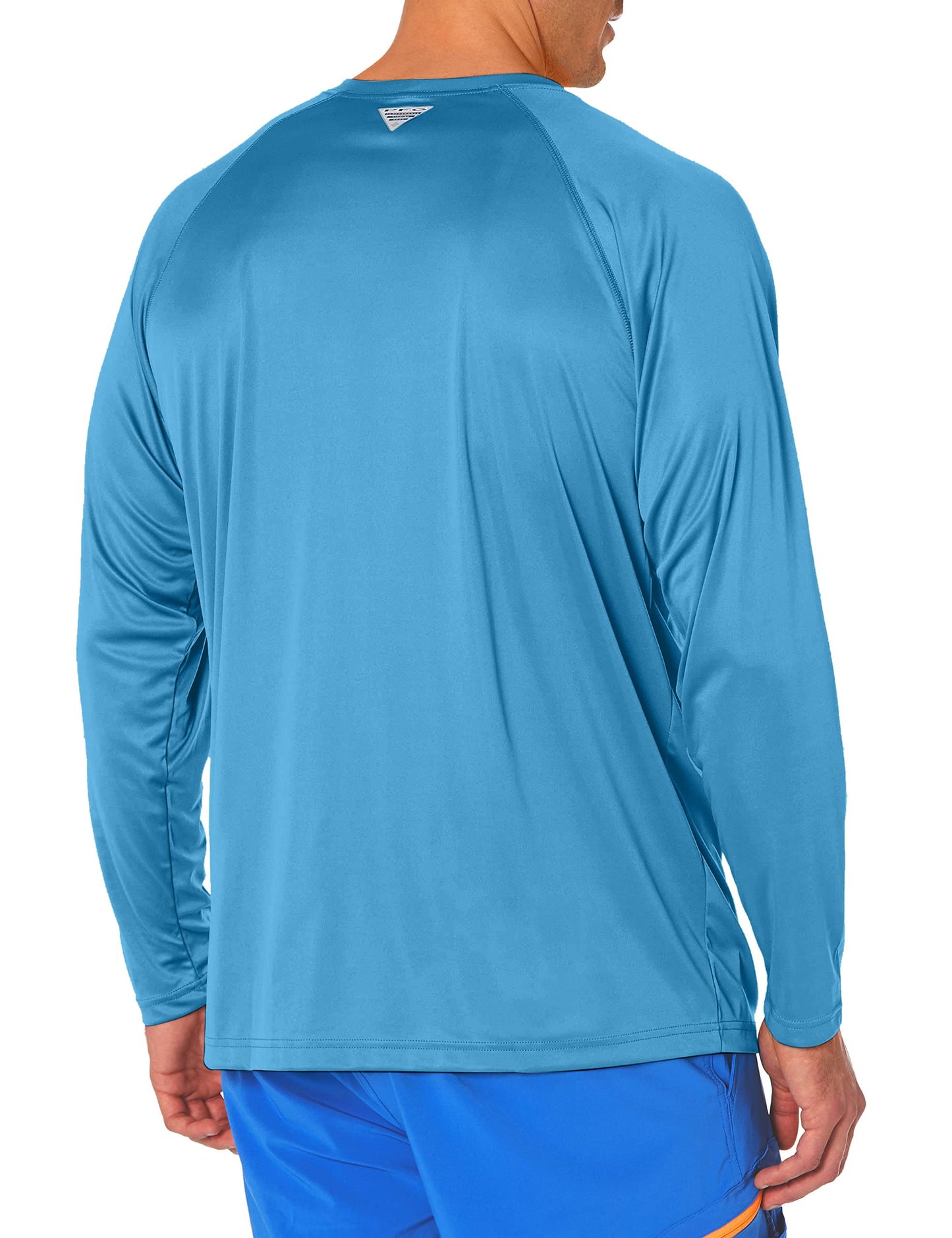 Columbia Men's Big Terminal Tackle Long Sleeve Shirt, Yacht White Logo, 3X/Tall