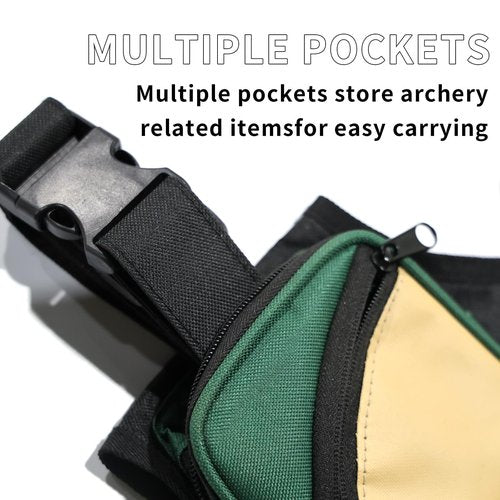 sntxmy Quiver Arrow Holder for Archery,Multifunctional Field Hip Archery Quiver with Quiver Arrow Holder Waist Belt, Perfect Arrow Tube for Archery Accessories Gift.