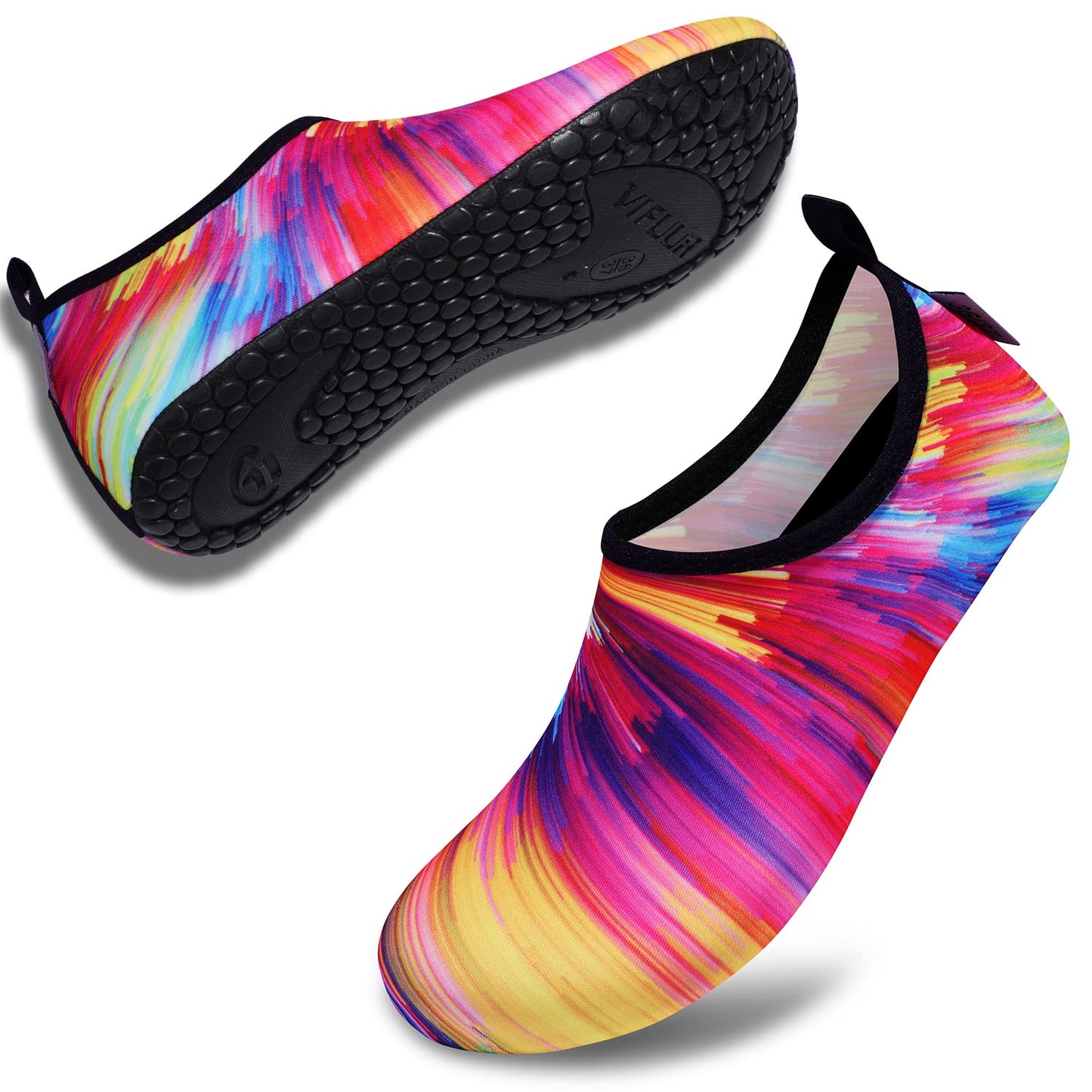 VIFUUR Water Sports Unisex Shoes Colorful - 5.5-6.5 W US/ 4.5-5.5 M US (36-37)