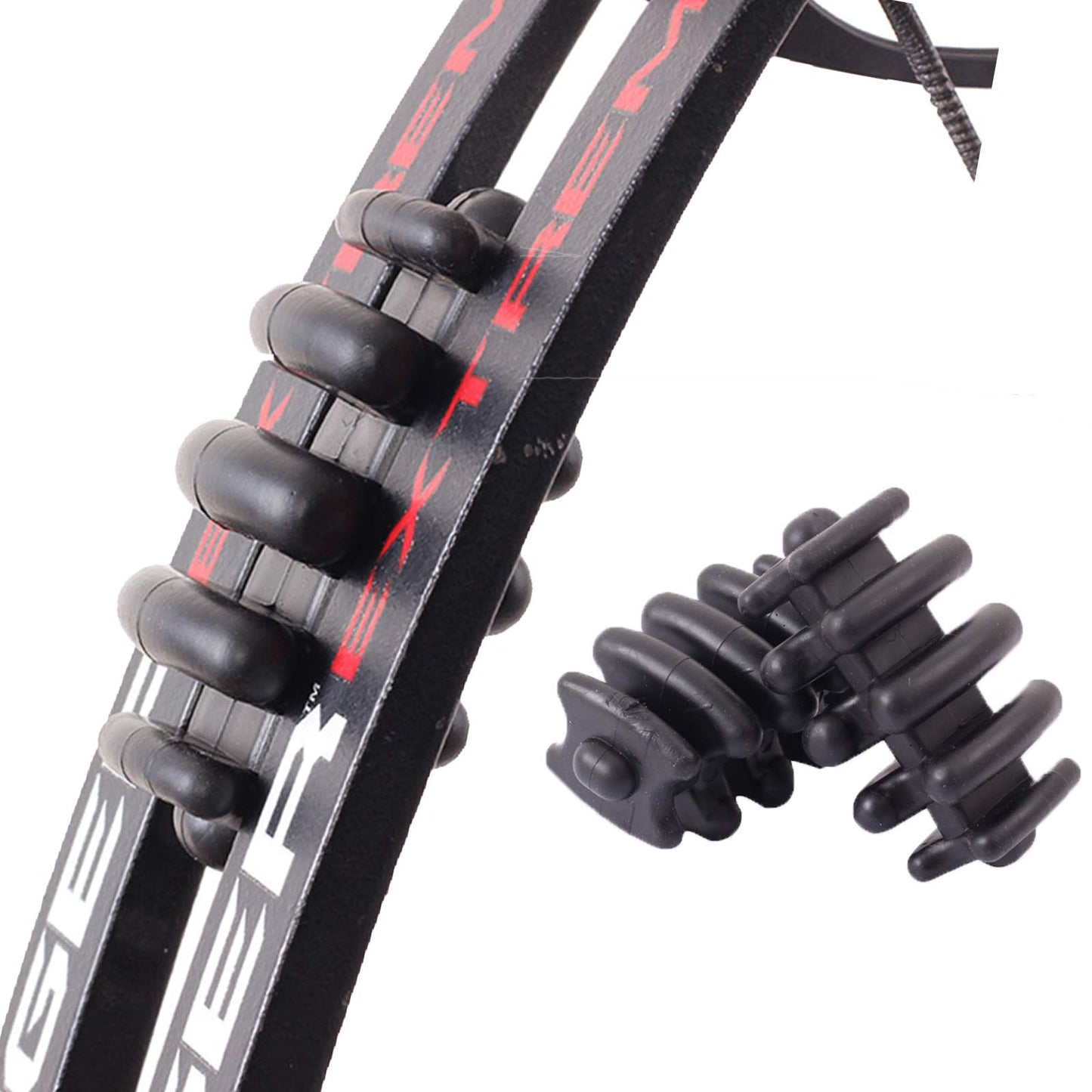 2 pcs Compound Bow Limb Dampeners Archery Bow Stabilizer Silencers Archery Shock Absorber Vibration Dampener