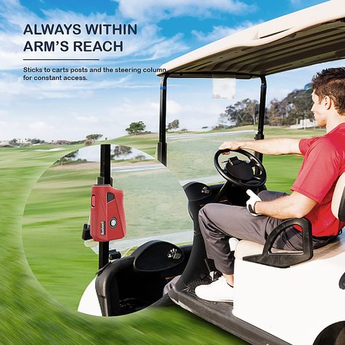 TUSITA Silicone Case Compatible with Bushnell Tour V5 Slope Shift Laser Golf Rangefinder - Red