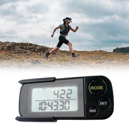 Colaxi 3D Pedometer Counter Walking Calorie Counter Distance Convenient Pedometer Accurate Professional Digital Step Running