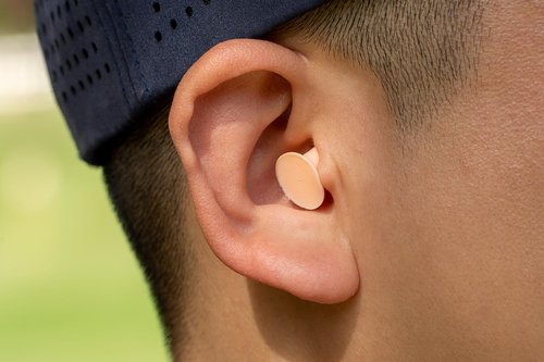 Soft Foam Shooting Ear Plugs - 5 Pair Plus Travel Case, Comfortable Earplugs for Hunting, Tactical, Target, Skeet and Trap Shooting (Orange, One Size)