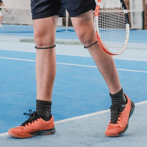 zhuohai 3Pcs Silicone Patella Tendon Knee Strap ，Basketball Knee Tendon Pain Relief Support Brace for ACL, Arthritis,Meniscus Tear
