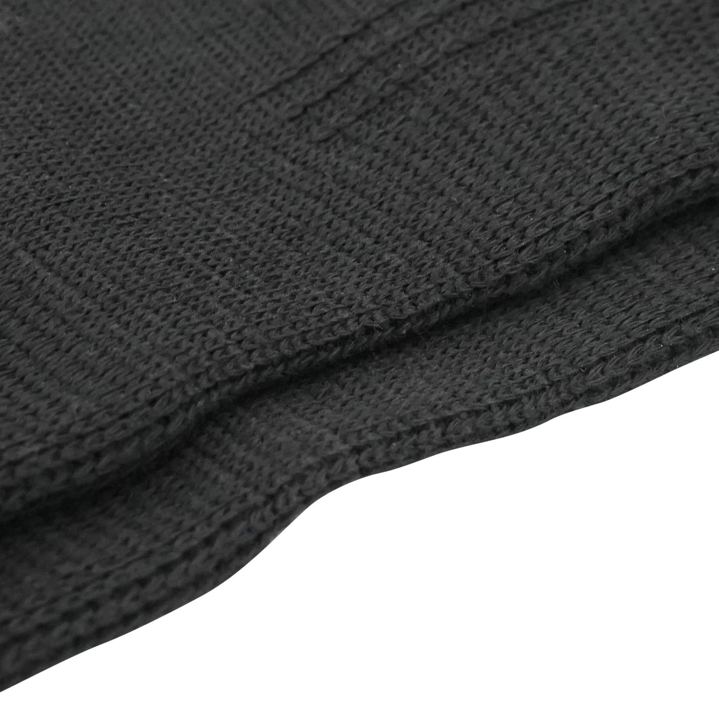 Luwint Kid Compression Ankle Brace Sock Support, Knitted Ankle Sleeve for Boys Girls, Youth Ankle Support for Sprains, Tendonitis, Arthritis, Basketball Running Soccer Dance Fitness, 1 Pair Black