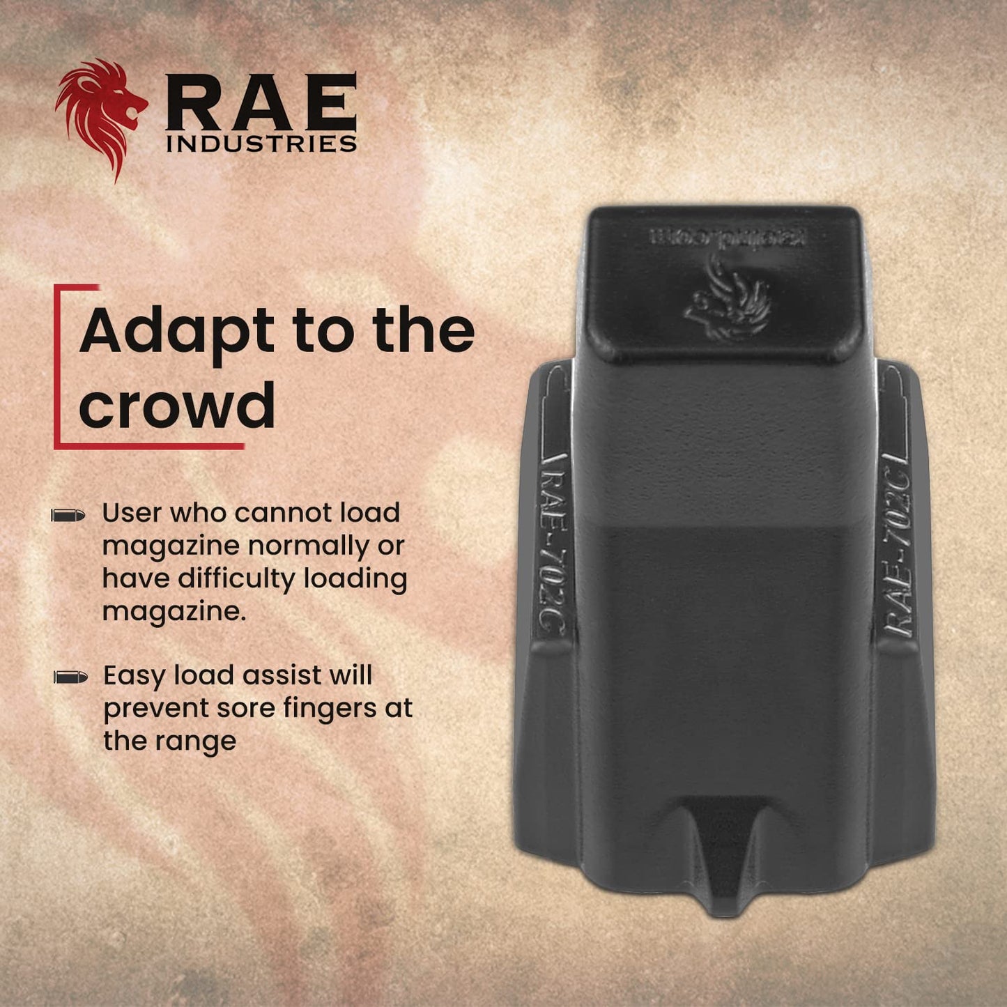 RAEIND Speed Loader for Glock 19 9mm Double Stack Custom Magazines (9mm - Glock 19)