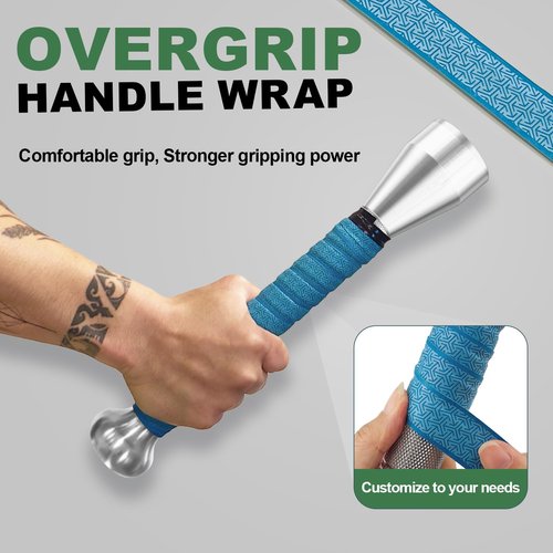 Adjustable Premium Steel Club for Strength Training, 6-in-1 Indian Club for Full Body Workouts, Rehab, Stretching & Rotational Training, 6 Weight Options(6.3-17.6Lbs) Mace for Men & Women