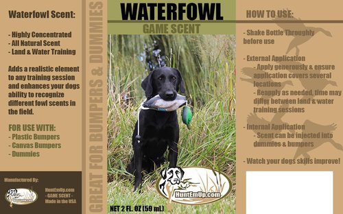 HuntEmUp Ultimate Waterfowl Dog Training Scent Kit - Waterfowl Scent for Dog Training Duck Goose Dog Training Scent Injector