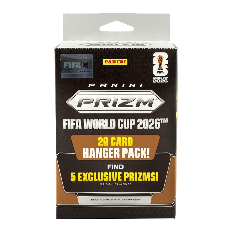 Panini Prizm World Cup Soccer Exclusive Trading Cards Hanger Box