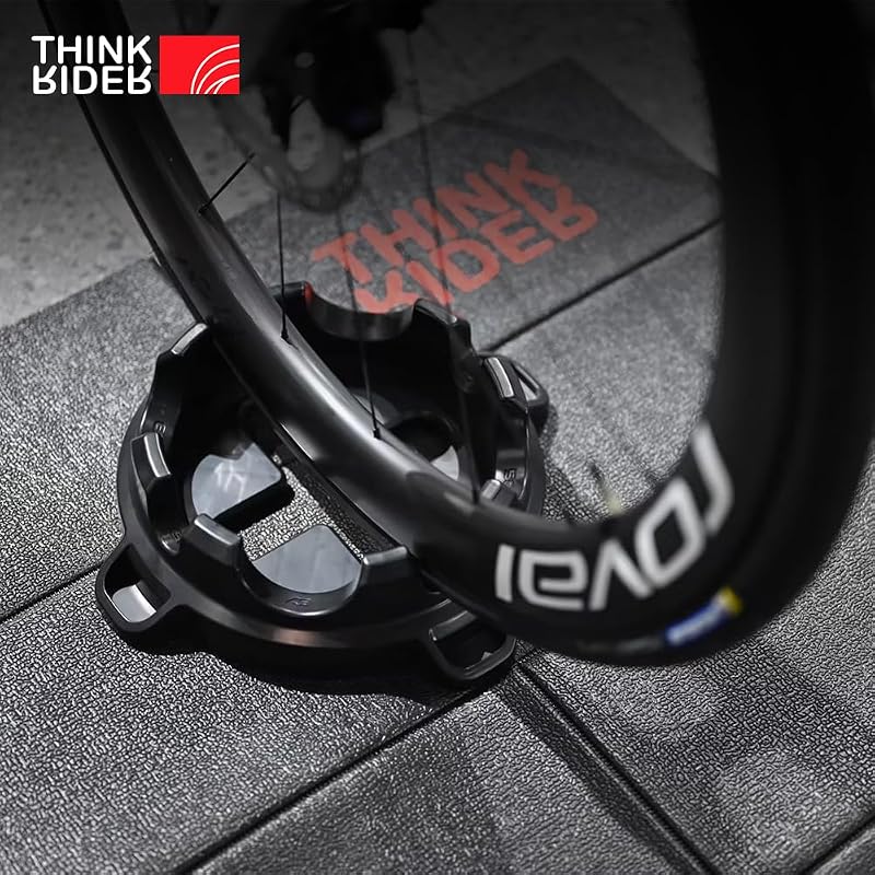 ThinkRider Lotus Throne Front Wheel Block - Fits 23C-38C Road & 1.9-2.6in MTB Tires
