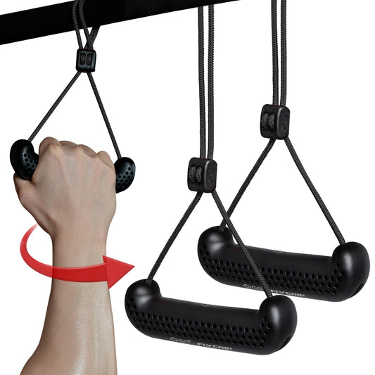 GD Fly Grip Pull Up Handles LAT Pull Down Attachments Nuetral Grip Cable