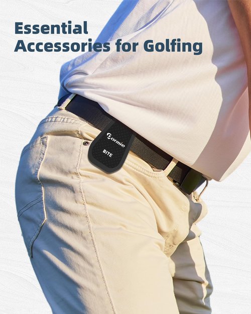 Dormie Golf Rangefinder Metal Landing Pad, Bite Clip for Magnetic Towel, Accessories - Easy to Install on Bag or Belt