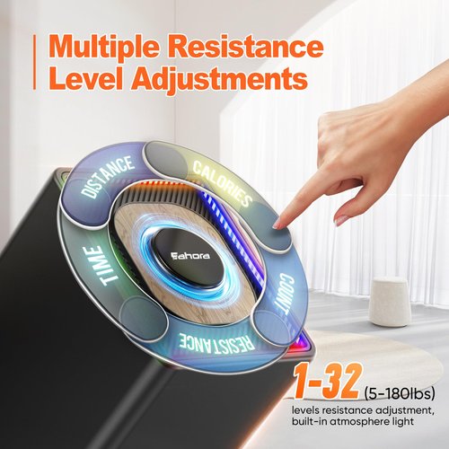 SR3 Pro Smart Home Gym Equipment ，Max 180lbs Resistance Portable Full Body Workout Cable Machine with Ambient Light,at Home Gym | All in One Gym for Travel | Foldable Gym & Home Exercise Equipment