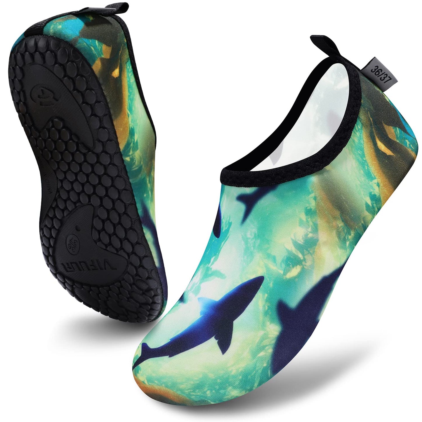 VIFUUR Water Sports Unisex Shoes Ocean - 12.5-13 W US/ 11-11.5 M US (44-45)