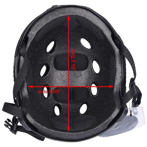 Airsoft Helmet - Tactical Military Paintball Bump Army Helmets for Kids Men & Women - Swat Sniper Combat Pilot Climbing Forestry Caving PJ Type Fast