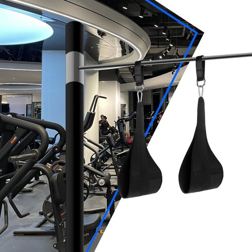 Gym Hanging Ab Sling Straps: Gym Ab Sling Straps for Pull Up Bar Arm Abdominal Training Workout Support Knee and Leg Raises