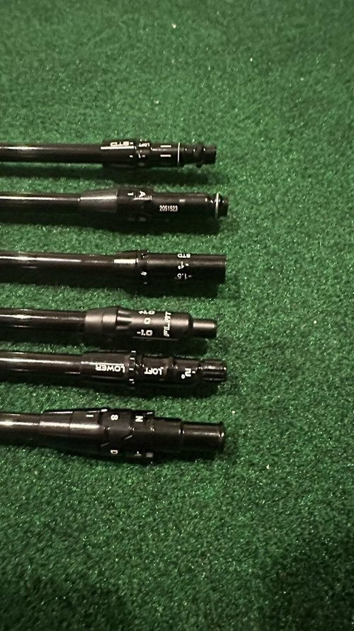 Old Town Golf New HZRDUS Smoke Black Driver Shaft 6.0 Stiff Flex - Choose Shaft and Adapter/Titlst - Mid Size - 60g