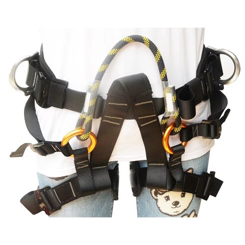 HeeJo Climbing, Treestand, Tree Working, Safety Safe Seat Belt for Outdoor Tree Climbing, Large Size