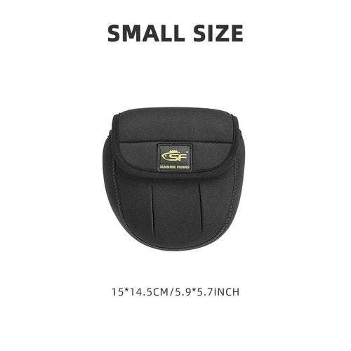 SF Spinning Reel Cover Case Bag Pouch Glove Fit up to 3000-Series Spinning Reels S 3Pcs