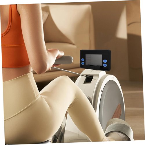 Homoyoyo Fitness Machine Monitor with LCD Screen Accurate Speedometer and Counter for Home Fitness Equipment Easy Setup and High Visibility for Workouts