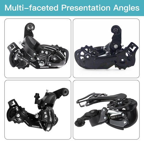 Aikolesa 6/7 Speed Bike Rear Derailleur,RD-TY300 Bicycle Rear Derailleur with Direct Mount for Mountain Bike Road Bikes