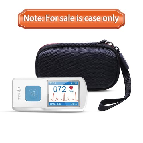 LTGEM Hard Case Compatible with EMAY Portable ECG Monitor
