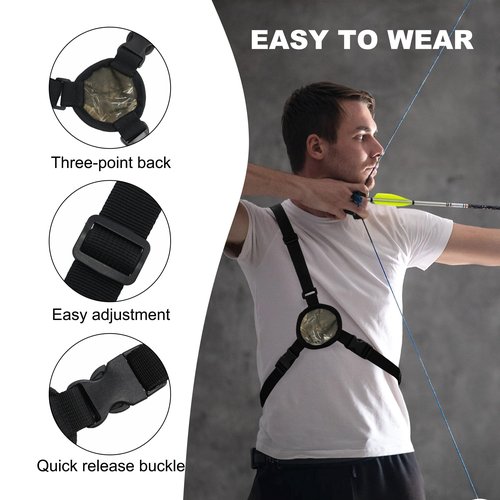 JLDTOP Archery Lightweight Back Arrow Quiver Holder Archery Bag Shoulder Hanged Adjustable with Molle System Front Pocket for Shooting Target Practice Hunting (Camo)