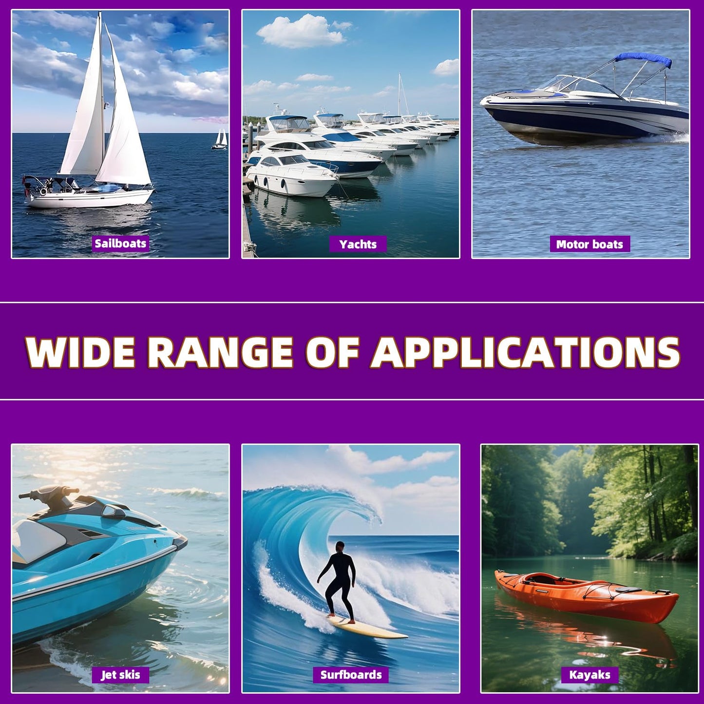 IJSTGU Fiberglass Boat Repair Kit, Fiberglass Repair Kit Fix Holes Chips Pit Cracks,Marine Fiberglass Repair Kit for Boats (Color Match),Epoxy Filler for Boats,Gel Coat Repair Kit for Boats