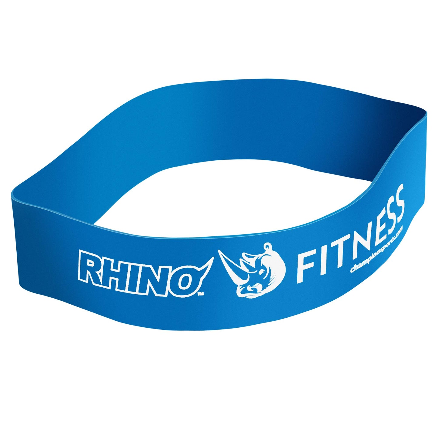 Champion Sports Stretch Loop Bands for Men and Women, Heavy Resistance, 20 lbs, Blue - Durable Fitness Band for Strength Training, Stretching, Rehabilitation - Premium Home Workout Equipment, 12" x 2"