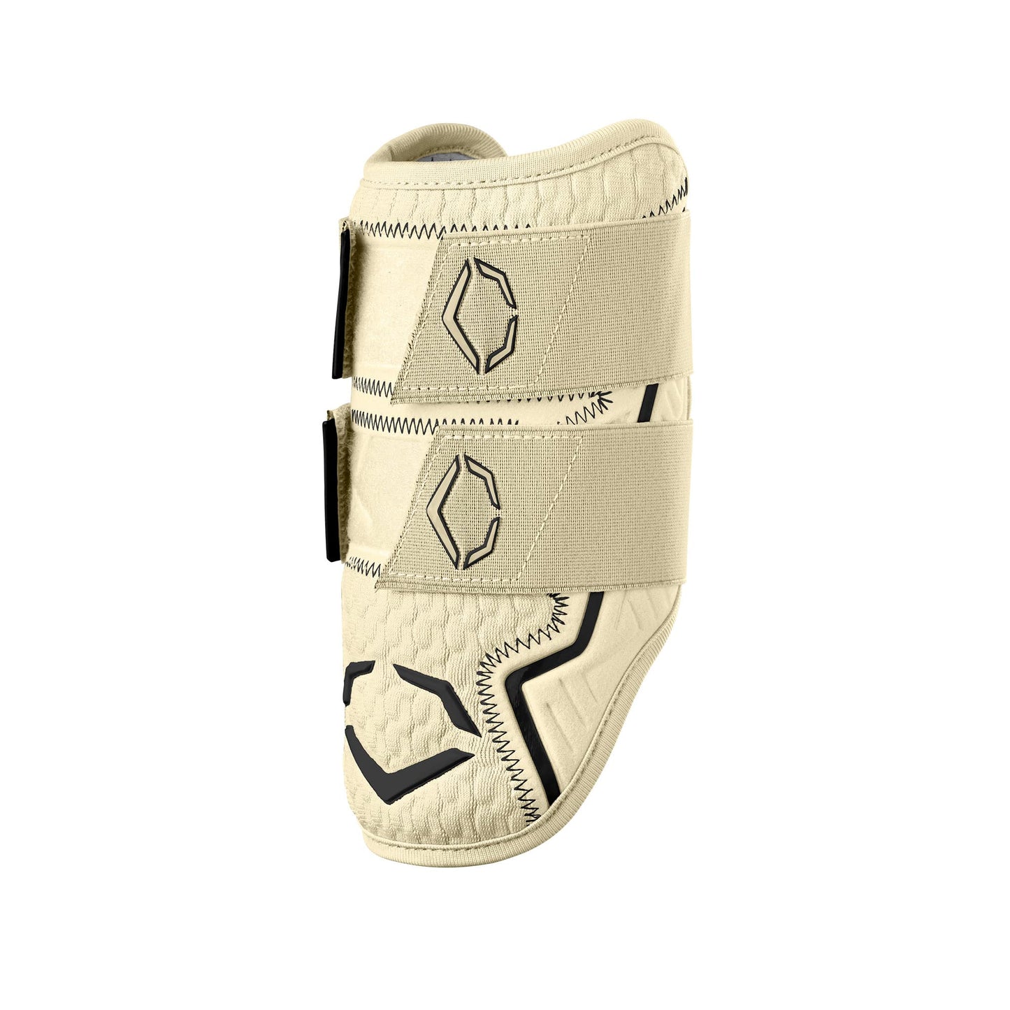 EvoShield Pro-SRZ 2.0 Batter's Double Strap Elbow Guard - Sand, Size Large