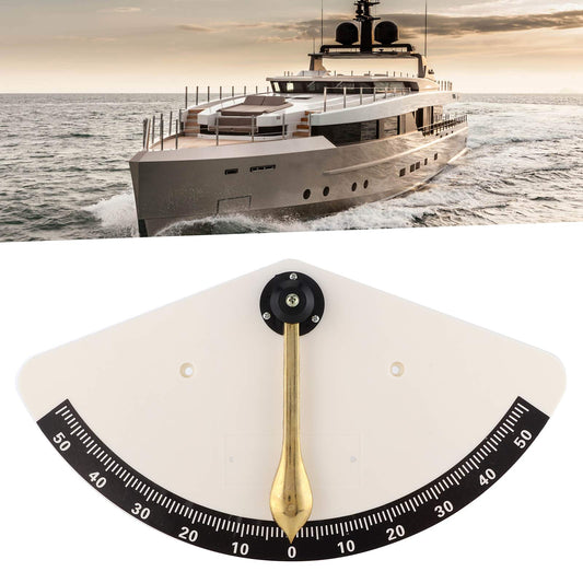 Inclinometer, Marine Clinometer Level Inclinometer Angle Finder Instrument for Ships Boats Yachts RVs