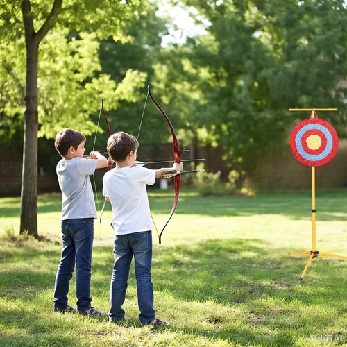 ZSHIGANMA Archery Target Stand, Adjustable Foldable Metal Bow and Arrow Target Tripod Stand Hanging Traditional Straw & Foam Archery Targets & Work Light for Shooting Range Backyard
