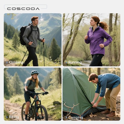 COSCOOA Lightweight Running Vest for Women Men, Adjustable Chest Straps Running Hydration Vest with 1.5L Water Bladder for Hiking Trail Running Cycling Race Marathon