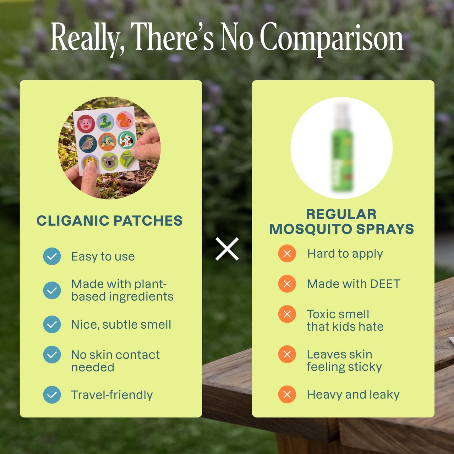 Cliganic Mosquito Repellent Stickers for Kids (180 Pack) - Animal Toddler Patches, Natural DEET-Free, Essential Oil Infused, Insect Repelling Garments