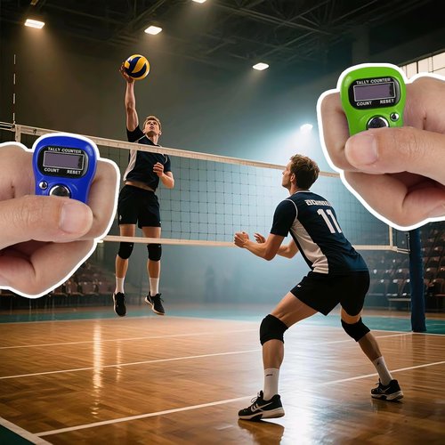 LKbeuuu 4 PCS Electronic Finger Counter, 5 Digit Number and LCD Electronic Digital Display, Resettable Hand Tally, Counting for Golf, Goods Counting, Lap, Knitting