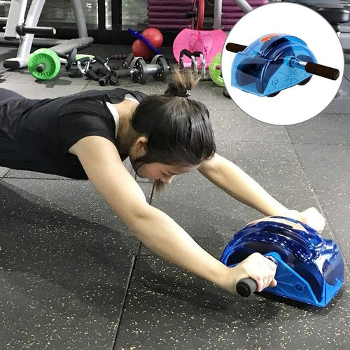 YtotY Ab Roller for Abs Workout - Abdominal Exercise Rollers with 4 Wheels, Muscle Exerciser for Women & Men