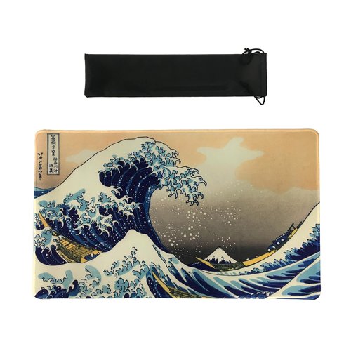 MTG Playmat 24 x 14 Inches, Non-Slip Rubber Card Game Playmats with Storage Bag, TCG Playmat Mouse Pad, Water