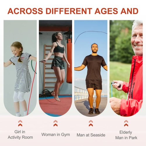 PATIKIL Jump Rope PVC, 2 Pcs Adjustable Speed Skipping Rope Tangle-Free Exercise Equipment for Workout Women Men Outdoor Training Home Fitness, Pink